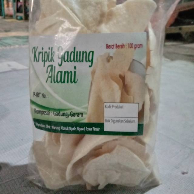 

Kripik gadung