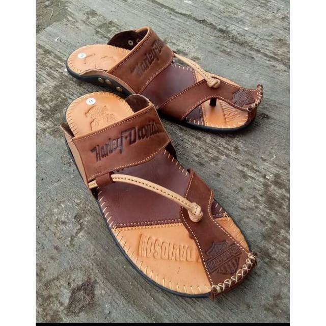 Sandal Kulit pria original 100% terbaru