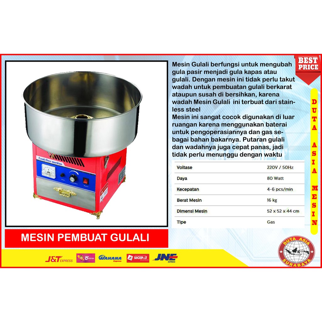 MESIN PEMBUAT GULALI