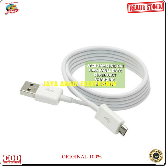 J20 SAMSUNG ORIGINAL KABEL DATA MICRO USB SUPER FAST CHARGING MULTI UNIVERSAL CAS CASAN CABLE J20  s
