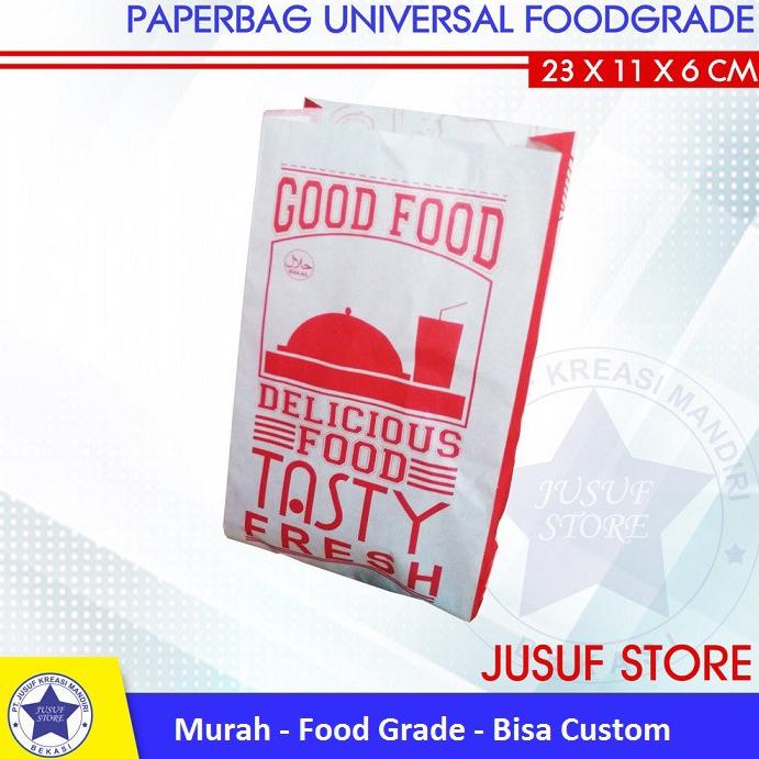 

Paperbag Universal Kantong Makanan Foodgrade @100Pcs