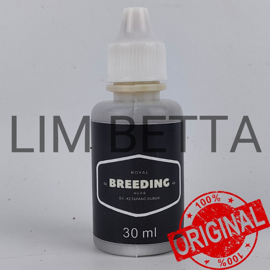 ROYAL BREEDING HERB 30 ML / OBAT IKAN PEJANTAN SAAT PEMIJAHAN