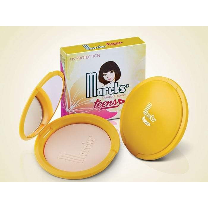 [TERMURAH] COMPACT MARCKS / Bedak Marcks Teens compact powder - Bedak marcks Padat