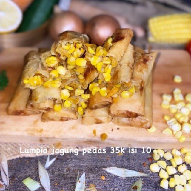 

LUMPIA JAGUNG PEDAS BY ROTICOKLATKU.EXPRESS