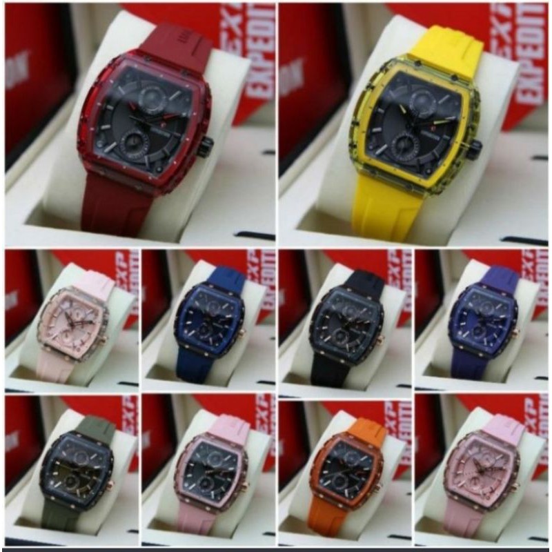 READY STOCK original Jam tangan wanita original Expedition E6814 /E 6814/6814