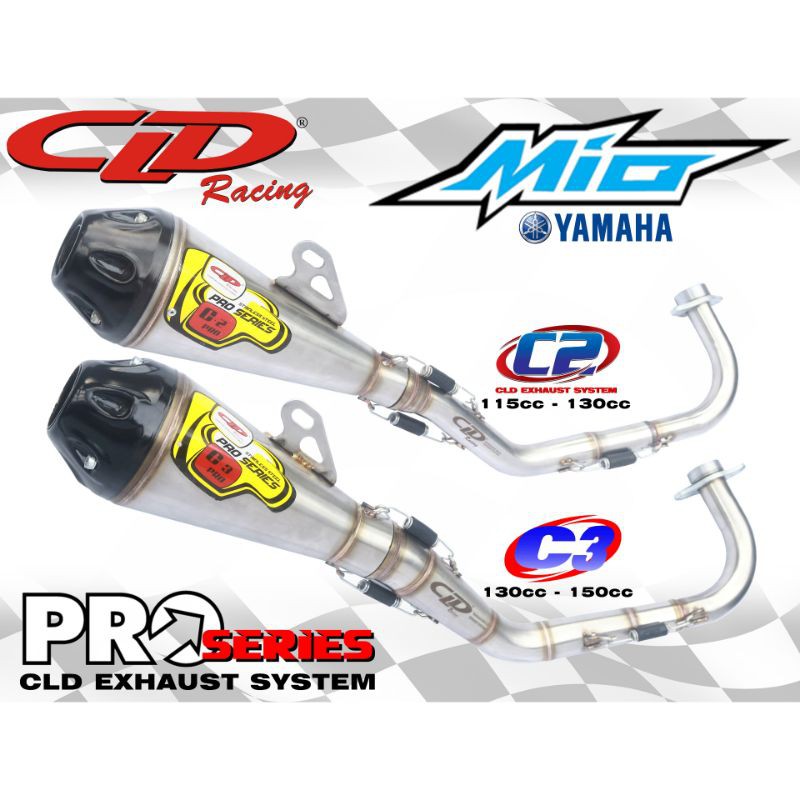Knalpot CLD Racing MIO Type C2 ORIGINAL