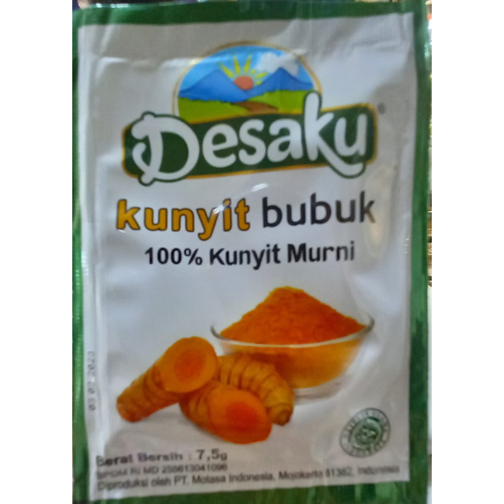 

Desaku Kunyit bubuk ( 100% kunyit murni )