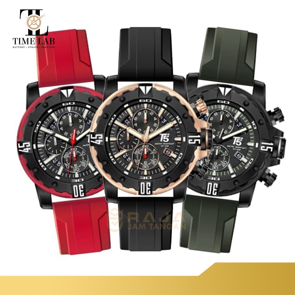 JAM TANGAN T5 ORIGINAL BERGARANSI H3757G / H 3757G PRIA