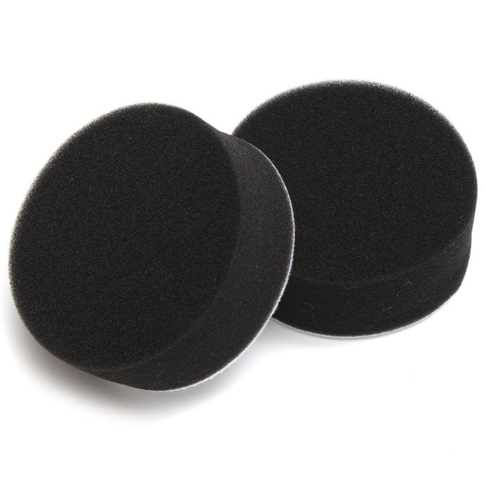 Set Sponge Polishing Mobil Buffing Pads Foam Poles 5 Inch Isi 10 PCS