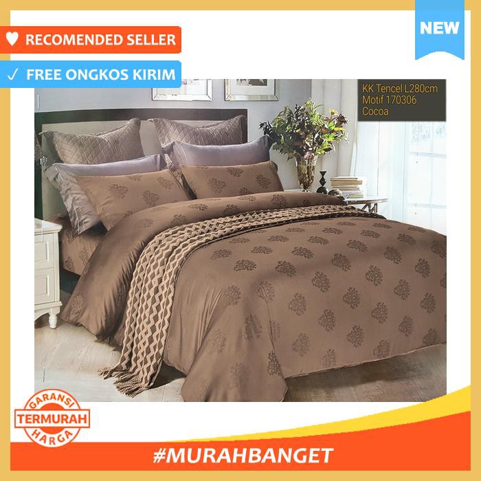 KAIN SPREI METERAN,KINGKOIL JARQUARD TENCEL LEBAR 280CM