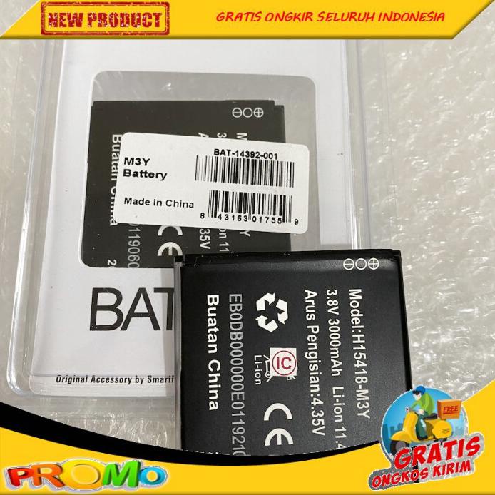 TERBARU ORIGINAL BATERAI MODEM ANDROMAX WIFI MIFI SMARTFREN M3Y M3Z M3S DC003 BOLEH RESELLER