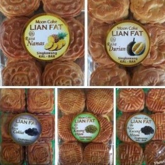 

Moon cake mini / kue bulan kecil isi 6