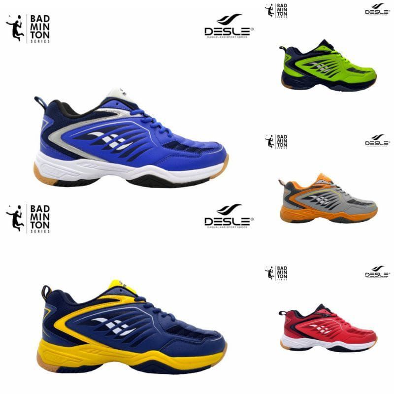 DESLE SEPATU BADMINTON ANDers aston sepatu bulutangkis desle original