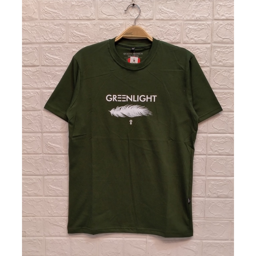 Kaos Distro Greenlight Pria dan Wanita - Kaos Greenlight