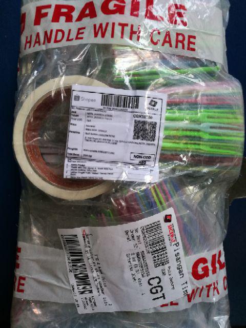 Garpu Kue Plastik Warna (isi 200)