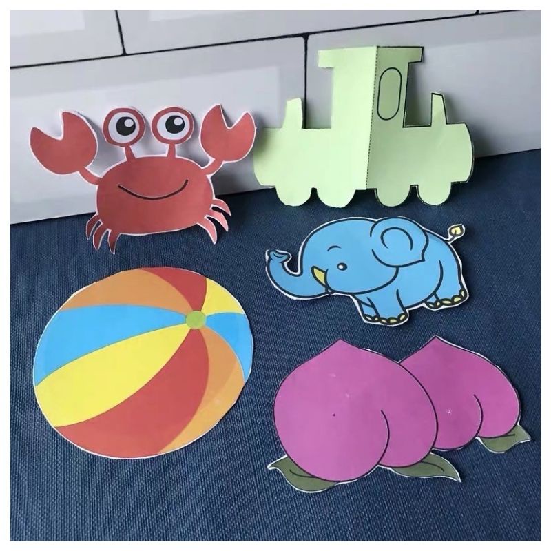 DIY Paper Cutting Paper Cut Activity Set Gratis Gunting Mainan Belajar Menggunting Aktivitas Anak Set Menggunting Prakarya