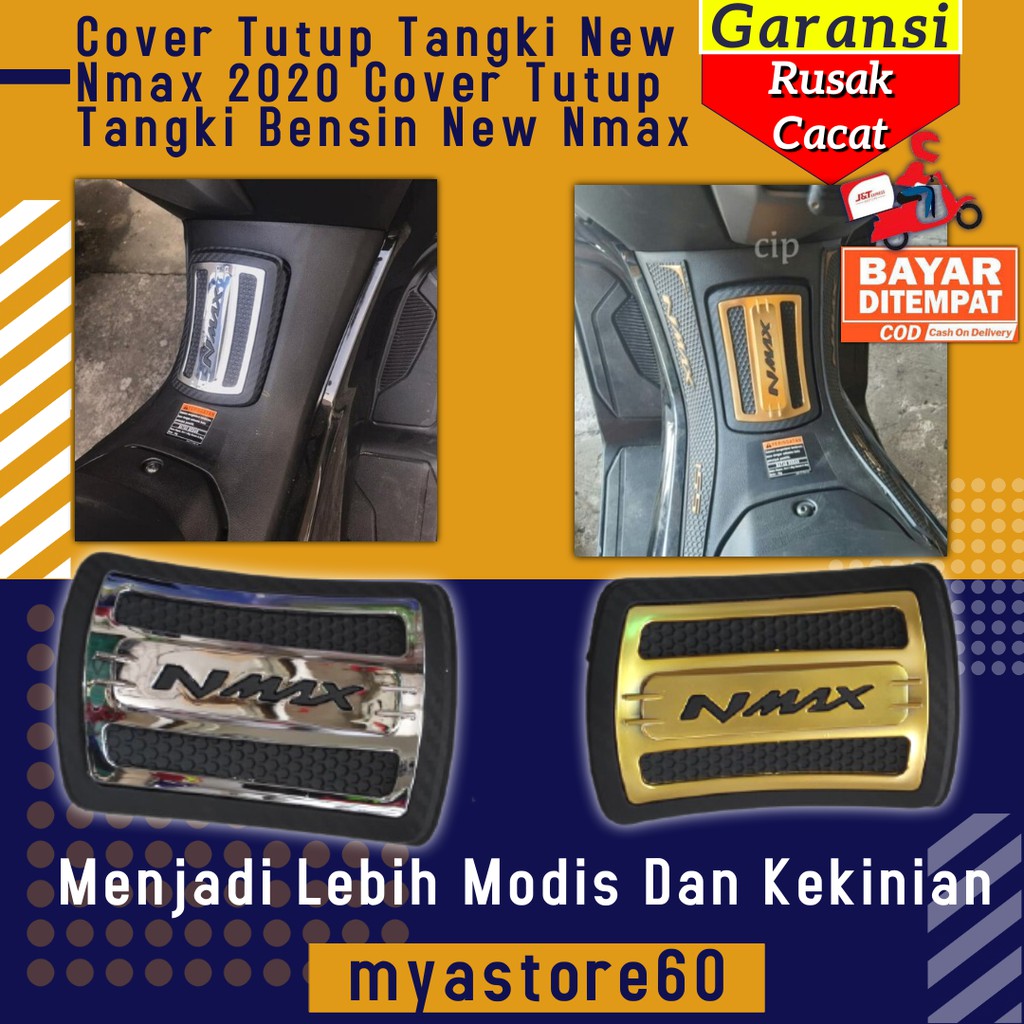 Cover Tutup Tangki New Nmax 2020 Cover Tutup Tangki Bensin Aksesoris Variasi Yamaha New Nmax 2020