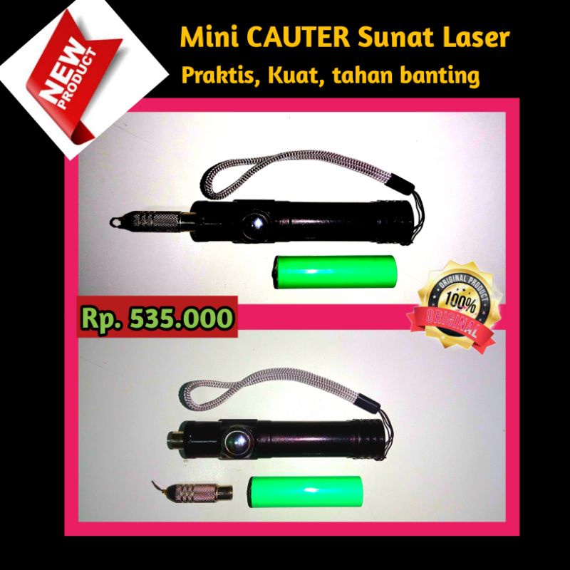Cauter sunat Laser praktis