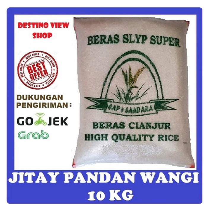 

Beras Pandan Wangi Jitay Cap 4 Saudara 10 kg