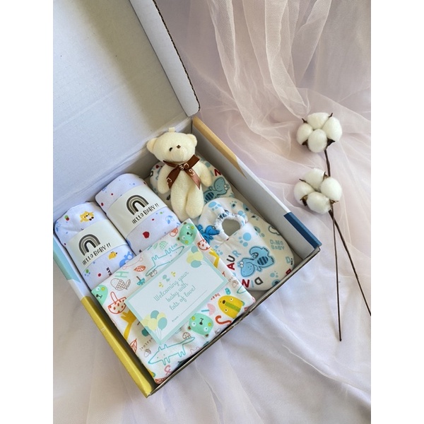 Gift set paket kado setelan bayi Kualitas SNI untuk baju bayi cewek dan cowok