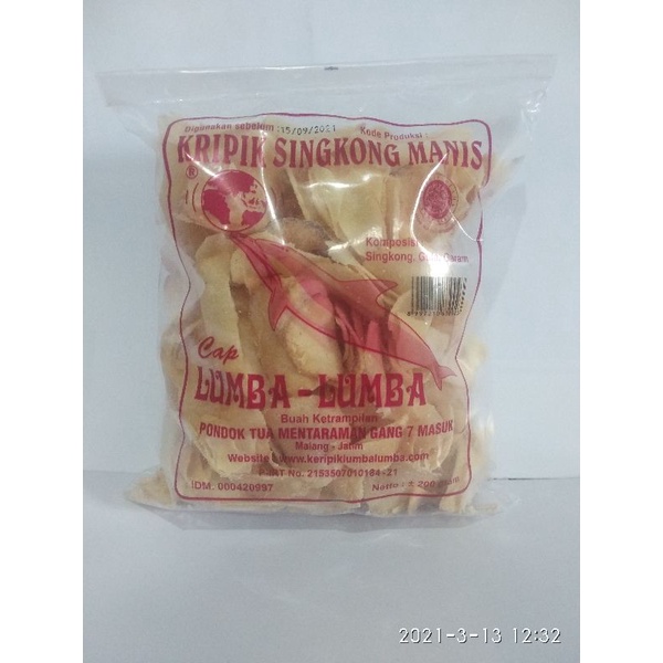 

Keripik Singkong Lumba-Lumba K