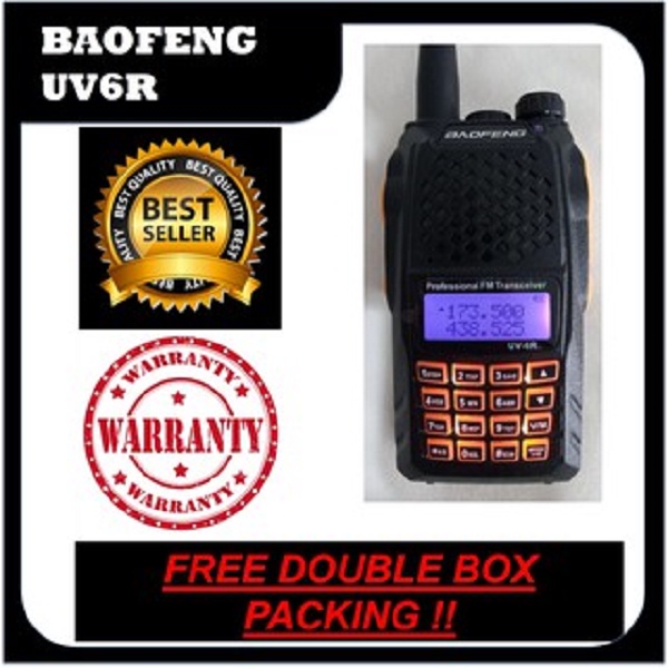 HT UV6r ht handy talky uv 6r dualband uv-6r Radio Komunikasi uv 6R HT uv