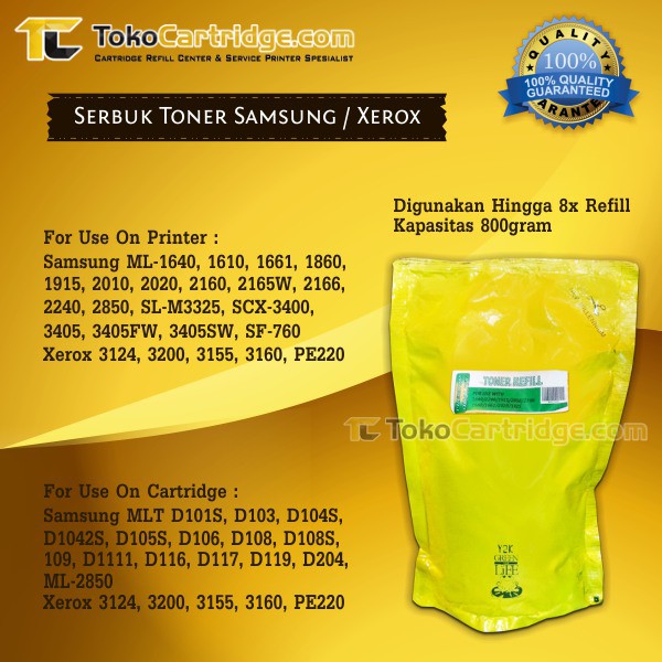 Serbuk Toner Samsung Xerox