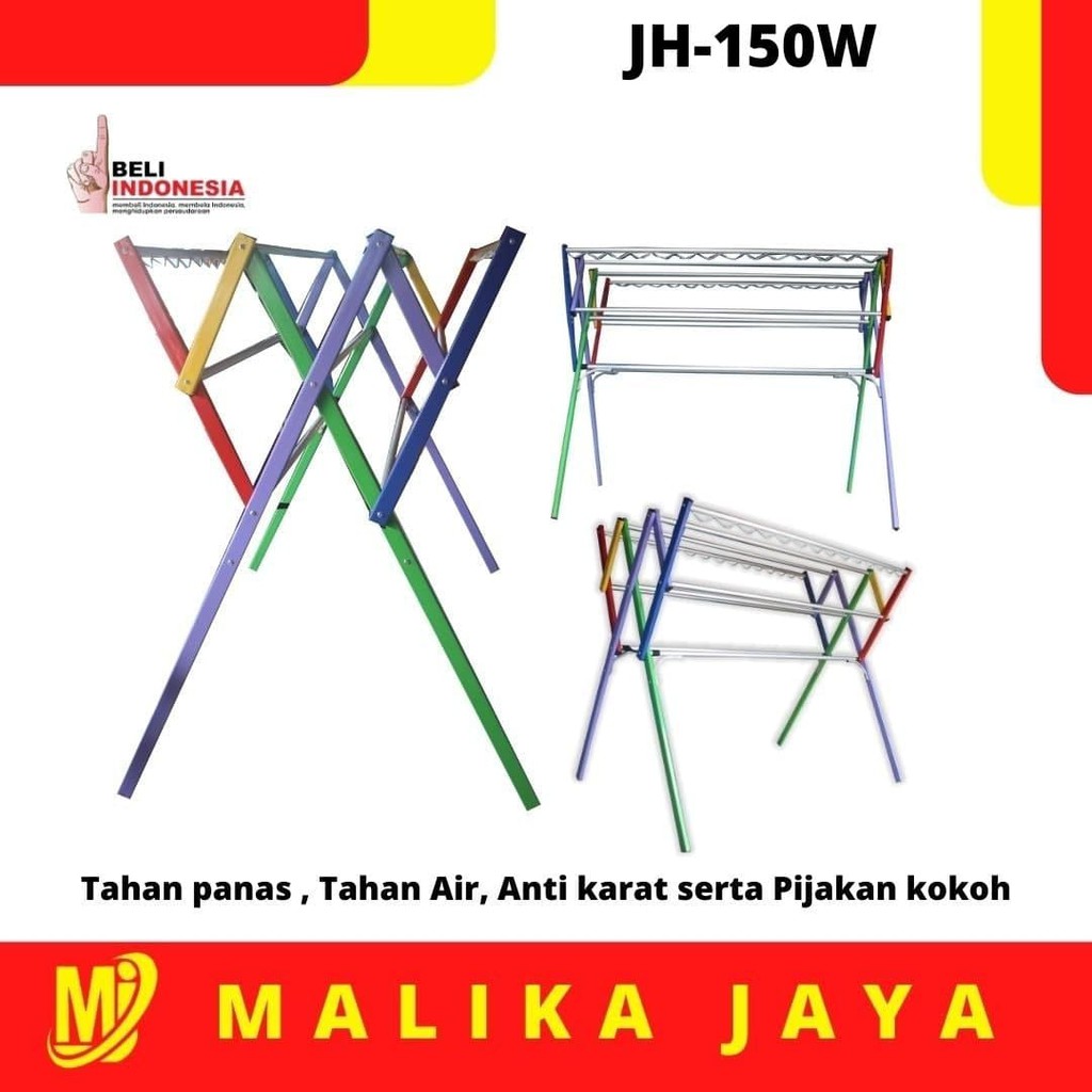 JEMURAN BAJU 150 cm Merk MASTAH Aluminium Warna