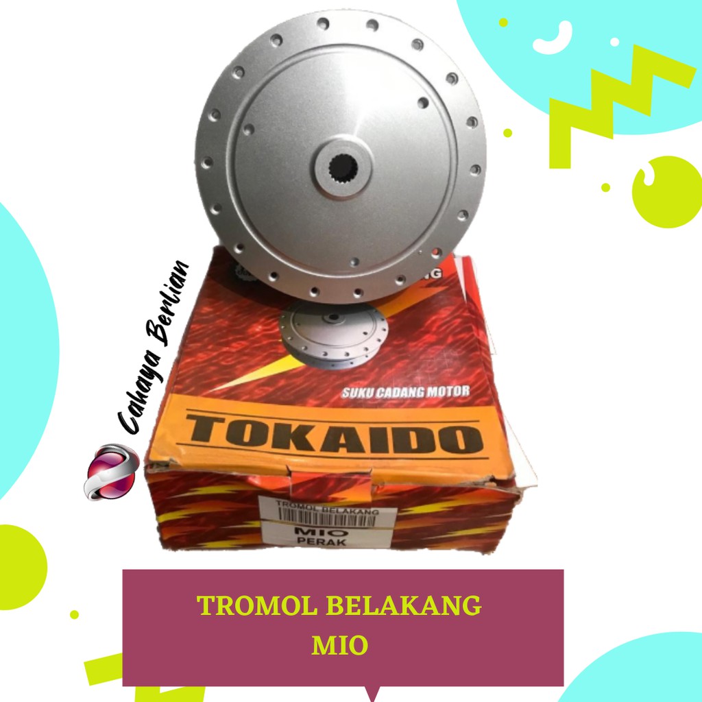 TROMOL BELAKANG MIO PERAK TOKAIDO