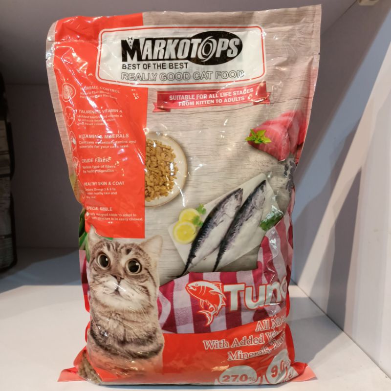 Markotops Dry Food 1kg / Kitten / Adult / Markotop Makanan Kucing Kering