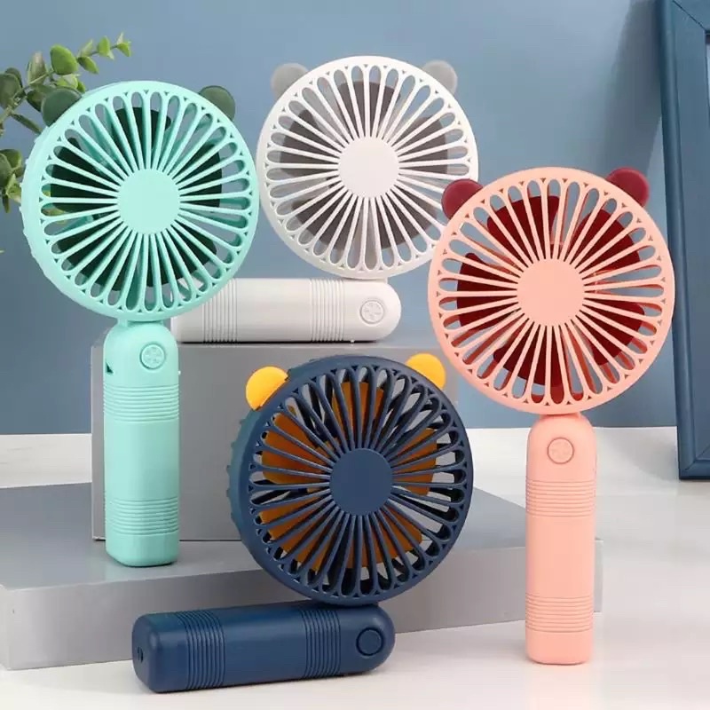 KIPAS ANGIN LIPAT PORTABLE USB / USB CHARGING MINI FAN / KIPAS ANGIN GENGGAM USB MODEL LIPAT