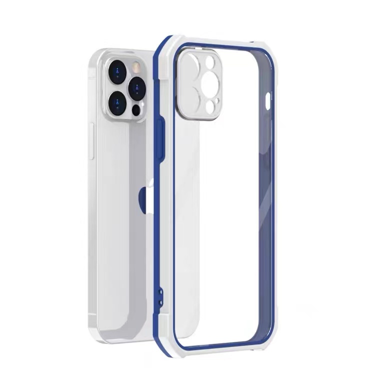 Case Transparan Tahan Jatuh Untuk iPhone 13 Pro MAX 12 Pro 11 Pro MAX X XR XS MAX 7 Plus 8 Plus