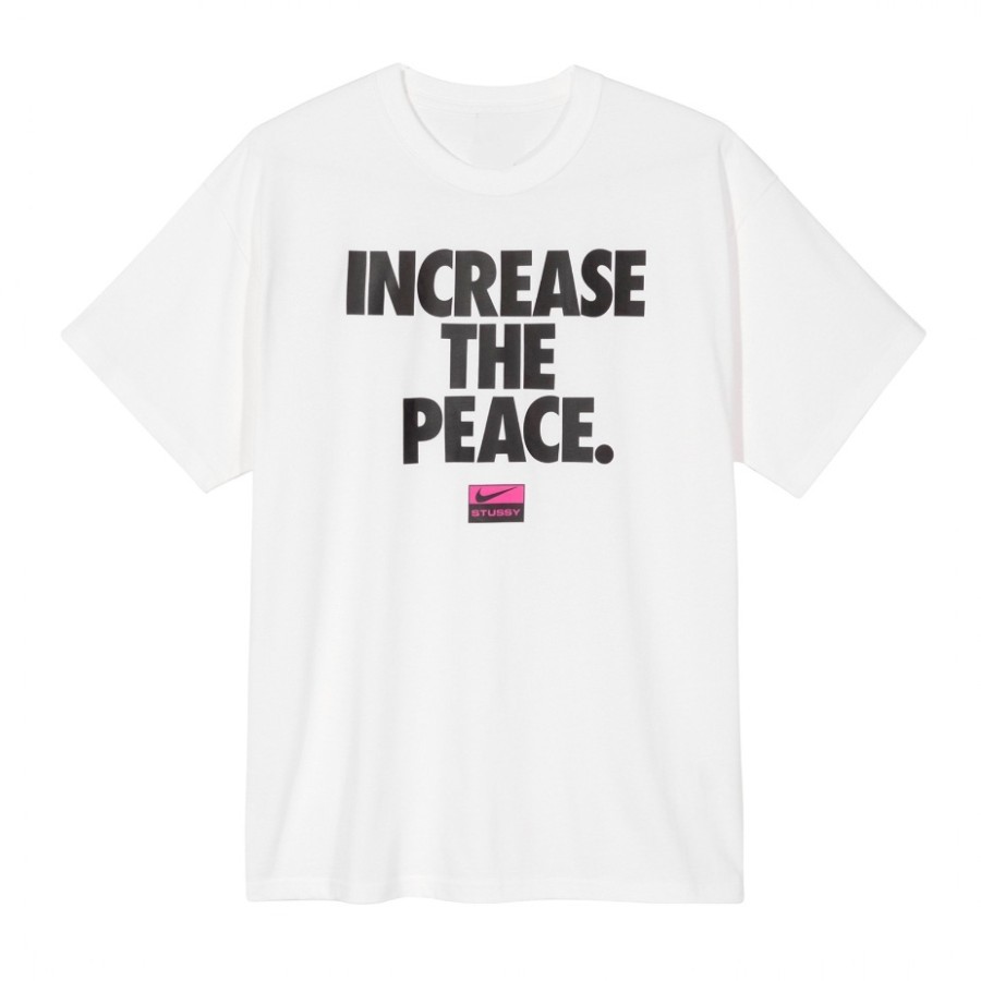 T-Shirt / Baju / Kaos Nike x Stussy Increase The Peace