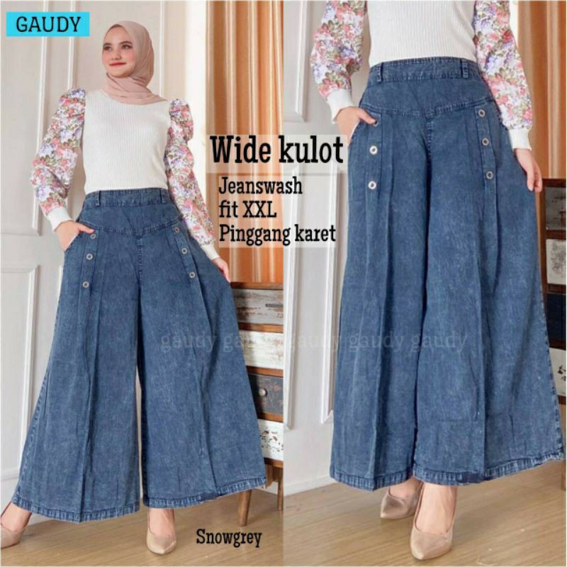 Paula Kulot Jumbo / ALAZKA JUMBO PALAZO / Kulot Jeans N95