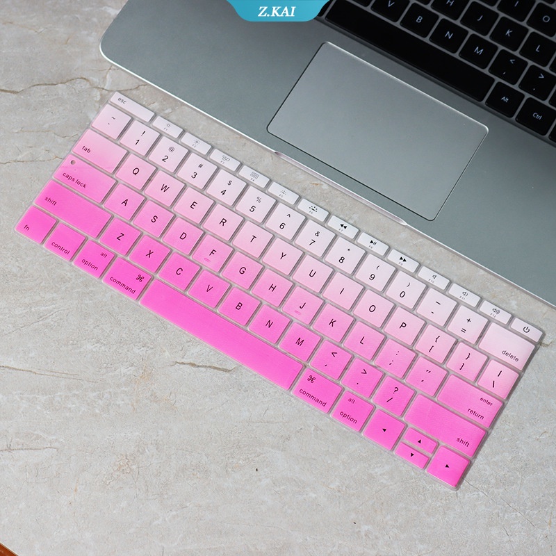 1pc Skin Cover Pelindung Keyboard Bahan Silikon Untuk Laptop A1708 A1534 A1931 A1708 A1988 12 Inch (ZK)