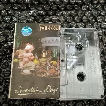 Kaset 3 Doors Down - seventeen days - rock