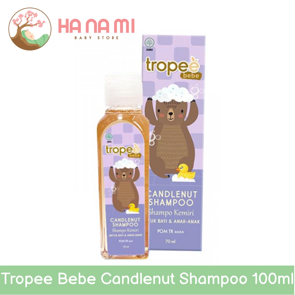 Tropee Bebe Candlenut Shampoo 100ml