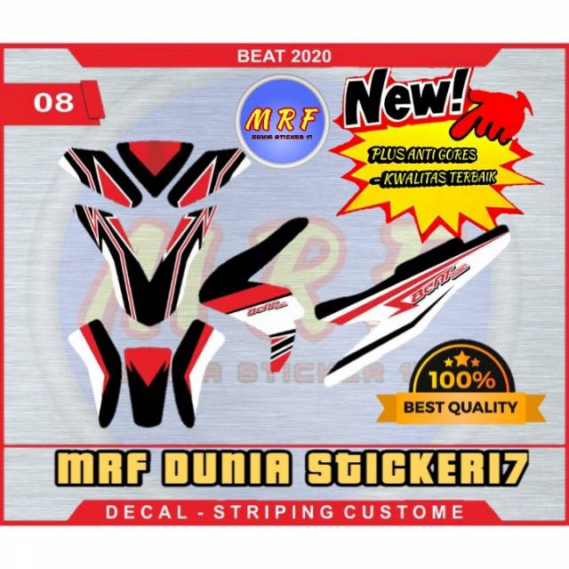 dekal beat 2020 stiker decal beat 2020 decal stiker beat 2020 stiker motor beat 2020 beat 2020 08