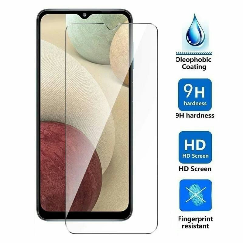 ANTI GORES BENING SAMSUNG GALAXY A12 SCREEN PROTECTOR TEMPER GLASS CLEAR FILM