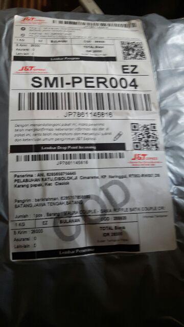 Batik Couple Keluarga Sania Ruffle Ori Ndoro Jowi Dnt