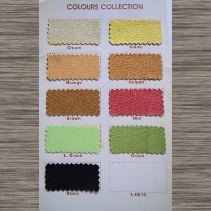 Kulit Oskar Sofa / Jok Mobil / Kursi Sintetis Tebal - Lorenzo ~ yst428