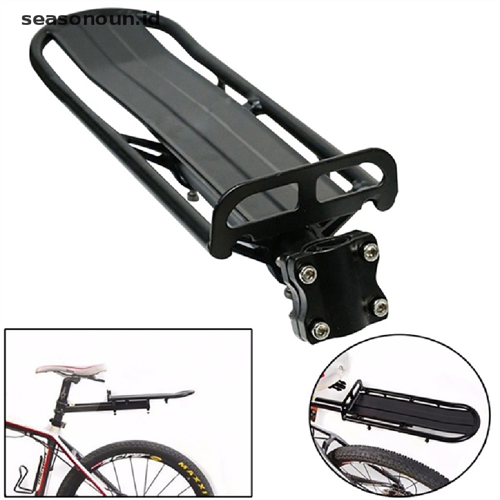 (seasonoun) Bracket Rak Belakang Sepeda Adjustable Bahan Aluminum Alloy