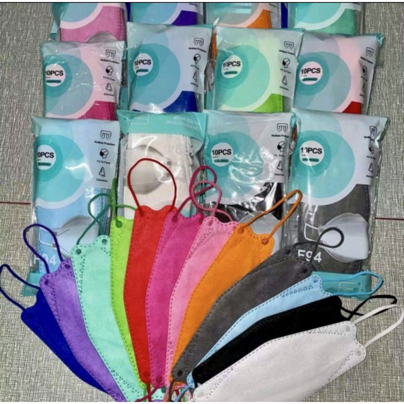 Masker KF94 Korea 4Ply isi 10 Pcs