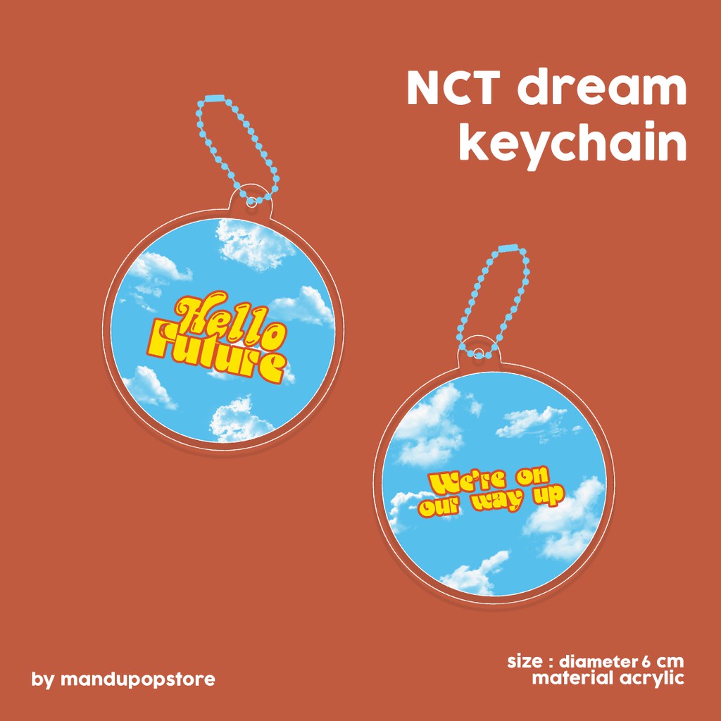 Gantungan Kunci Keychain NCT Dream Hello Future