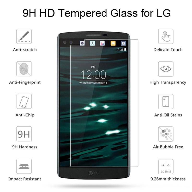 Pelindung Layar Tempered Glass Untuk LG G8 G7 G6 G4S G4 G3S G3 Q G8X G8S 2 Plus Stylus Mini ThinQ Beta