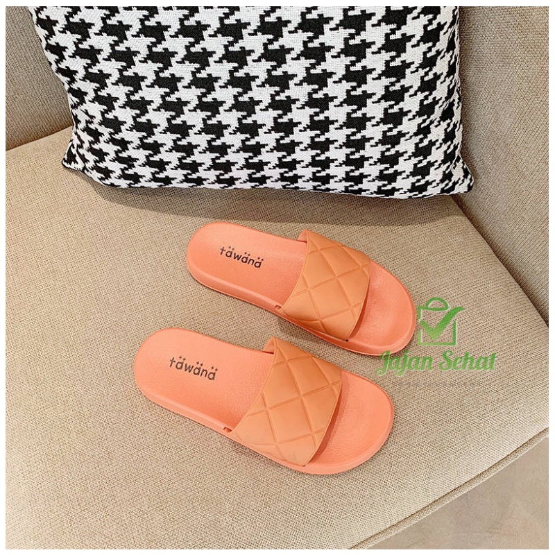 Sandal Tawana Slip On 188 Sendal Selop Real Stock