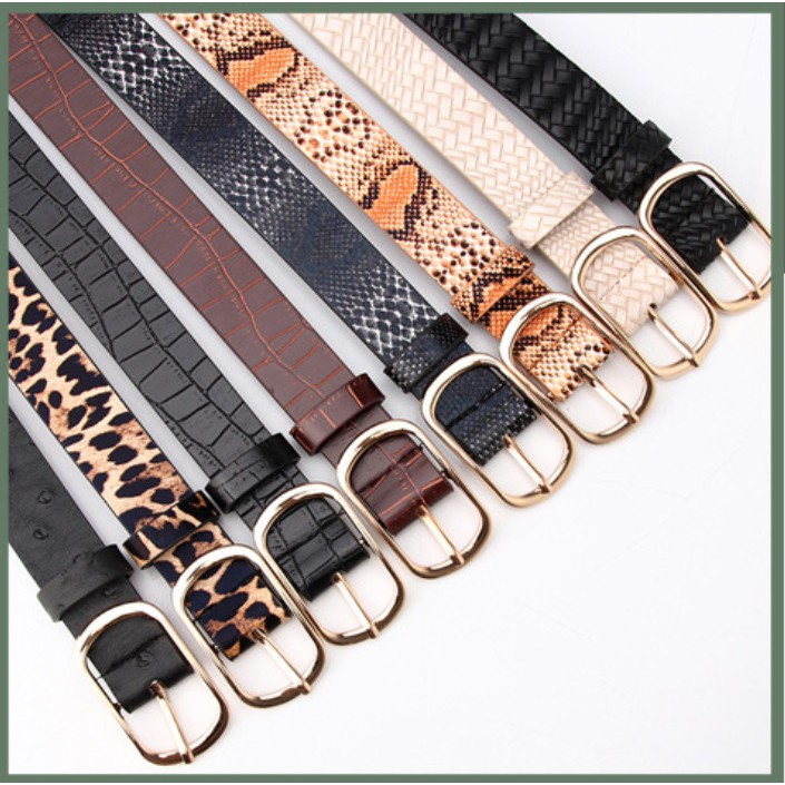 Ikat Ban Pinggang Wanita #718 CLASSY Korea Fashion Kulit PU Gasper Sabuk Cewe Womens Belt Korean