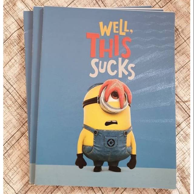 Buku tulis murah minion