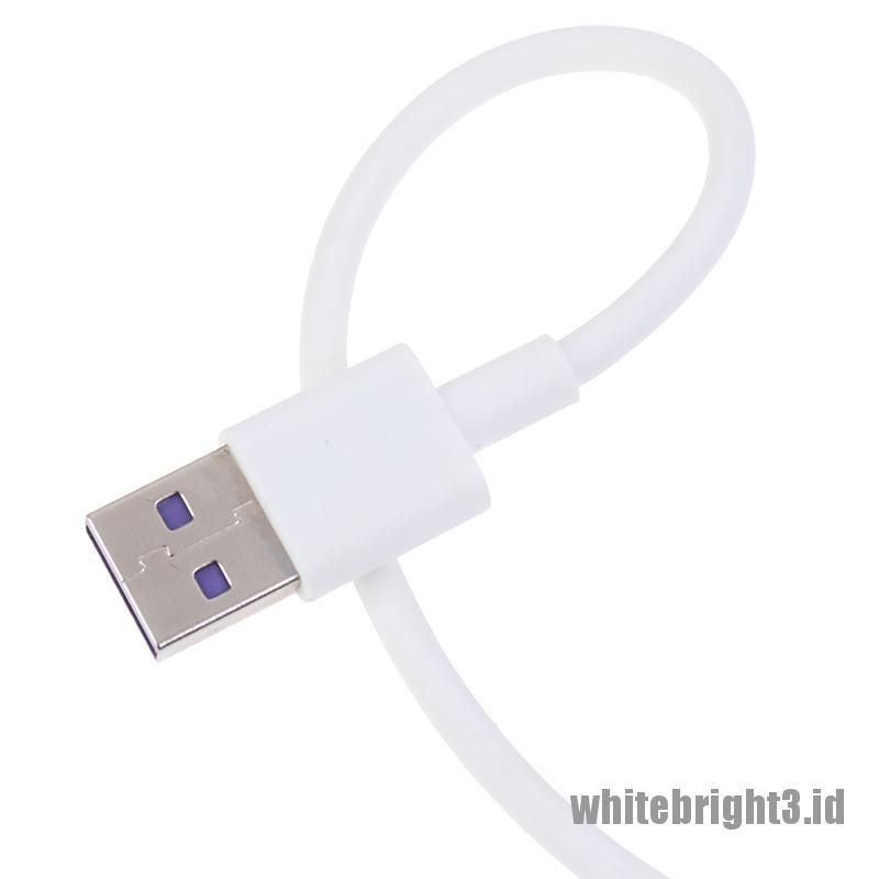 &lt; White3 &gt; Kabel Data / Charger Micro USB / Tipe-c 5A Fast Charging Untuk Android