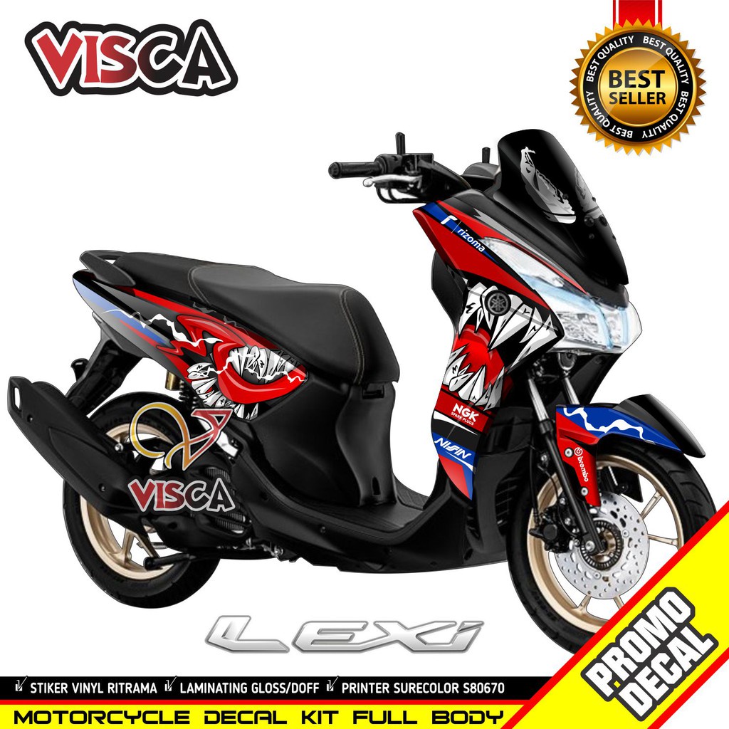 Decal Stiker Lexi Striping Motor Lexi Venom